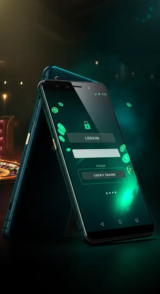 Interface de connexion sécurisée de Slot7 Casino affichant les champs d'e-mail et mot de passe, avec des icônes de protection des données pour l'accès au compte personnel.